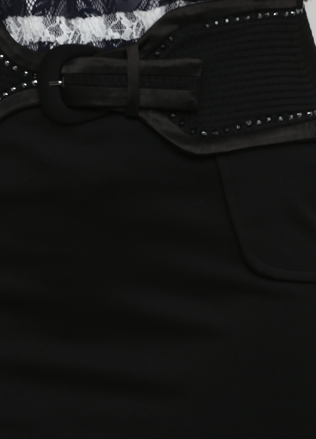 Черная кэжуал однотонная юбка Sassofono карандаш