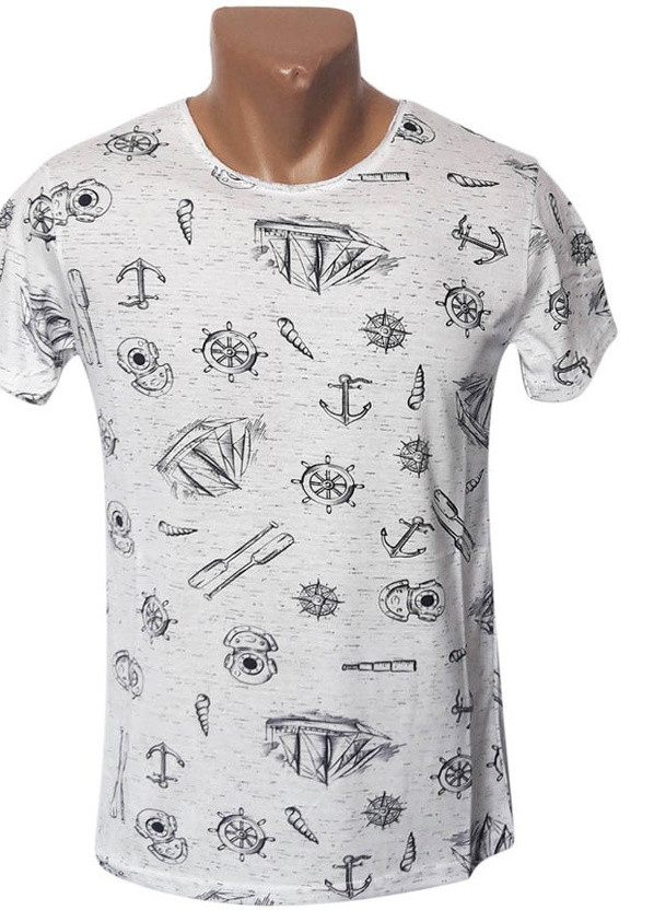 Біла футболка чоловічі Leonidas