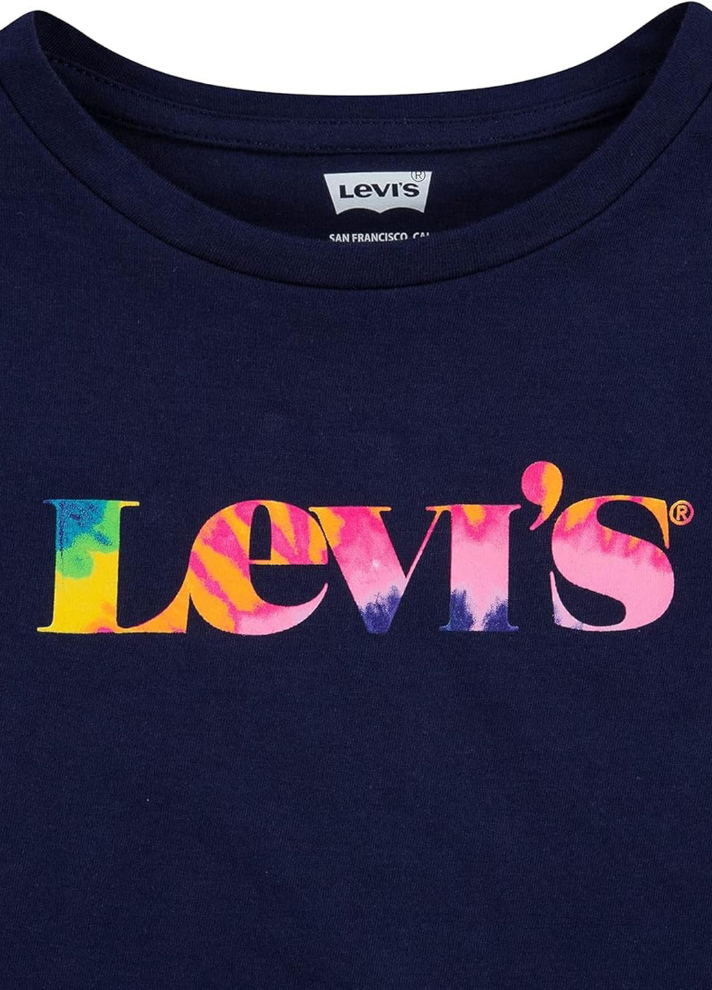 Темно-синяя летняя футболка Levi's