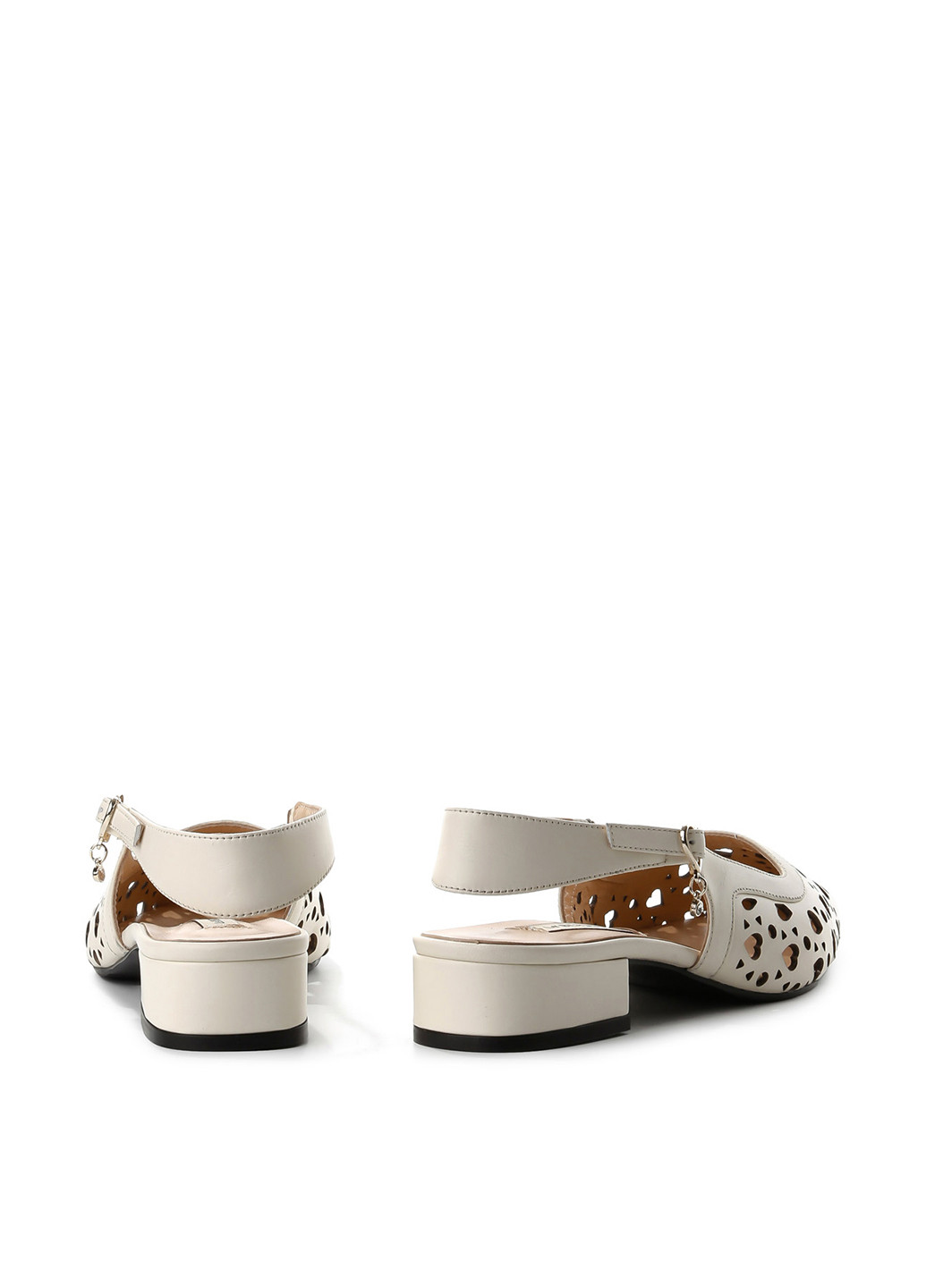 Le'BERDES Туфли слингбеки молочный з натуральная кожа, украина — лето (360795570)