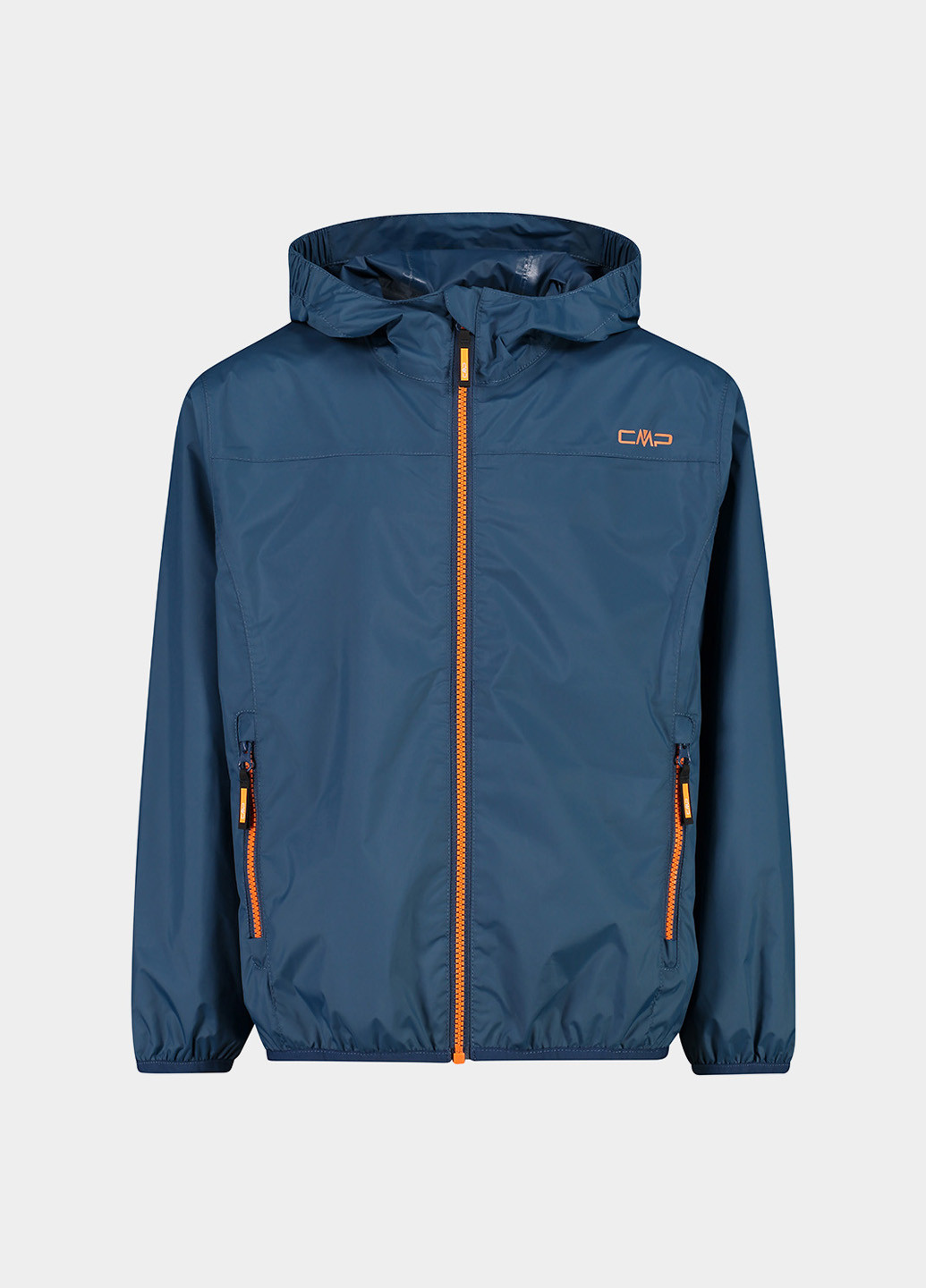 Світло-синя демісезонна вітровка CMP KID JACKET RAIN FIX HOOD