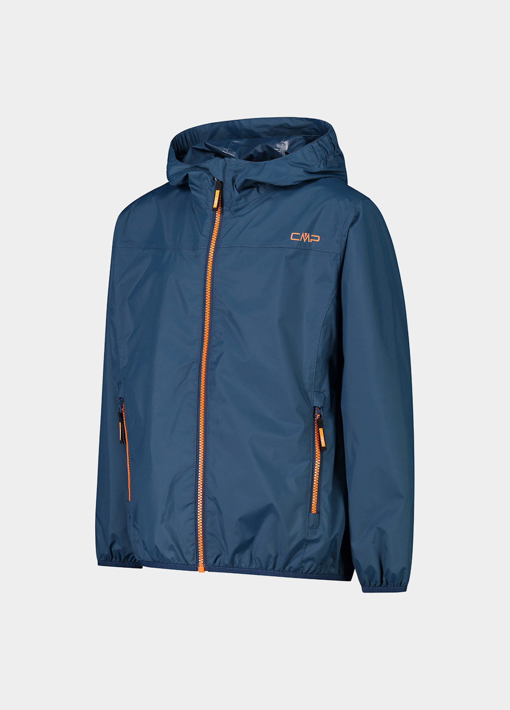 Світло-синя демісезонна вітровка CMP KID JACKET RAIN FIX HOOD