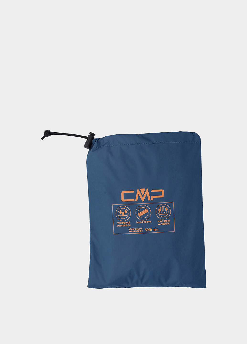 Світло-синя демісезонна вітровка CMP KID JACKET RAIN FIX HOOD