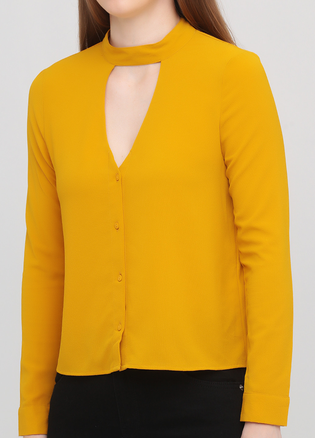 Жовта демісезонна блуза Jennyfer