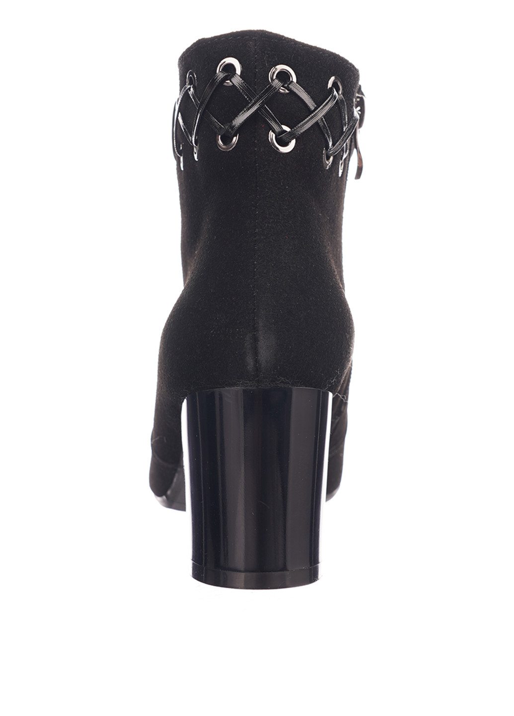 Осенние ботинки No Brand со шнуровкой из натуральной замши