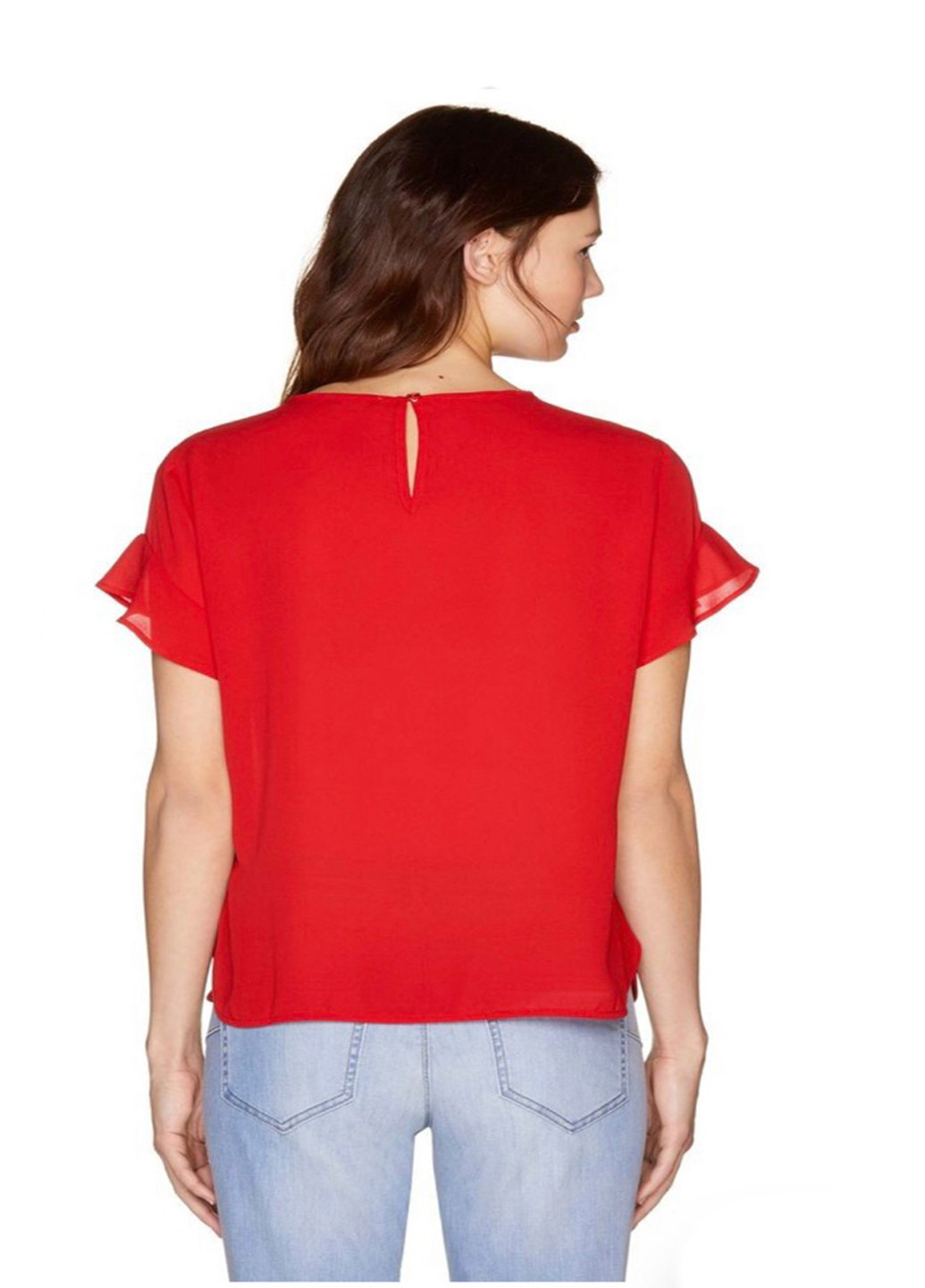 Красная демисезонная блуза United Colors of Benetton