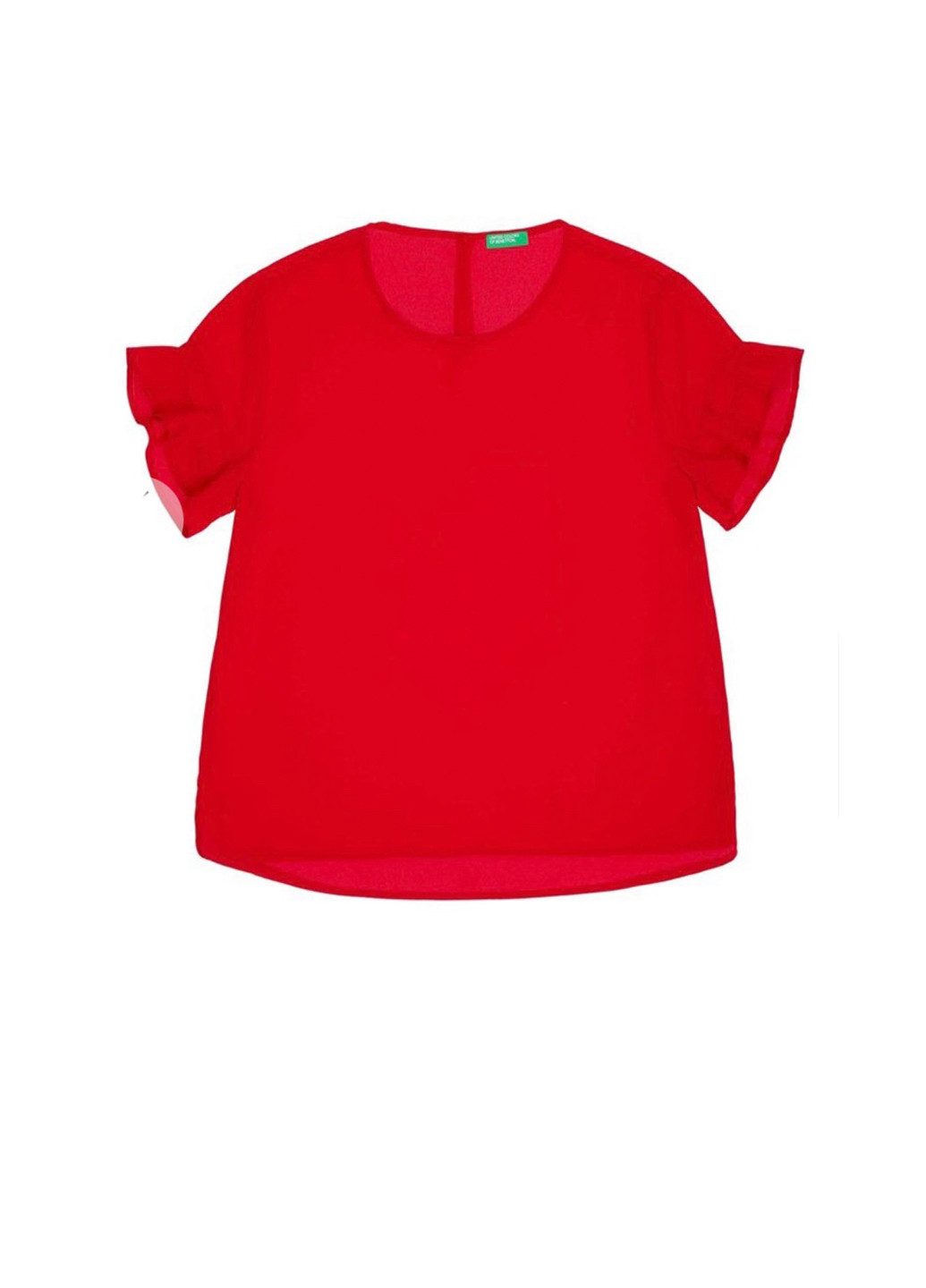 Червона демісезонна блуза United Colors of Benetton