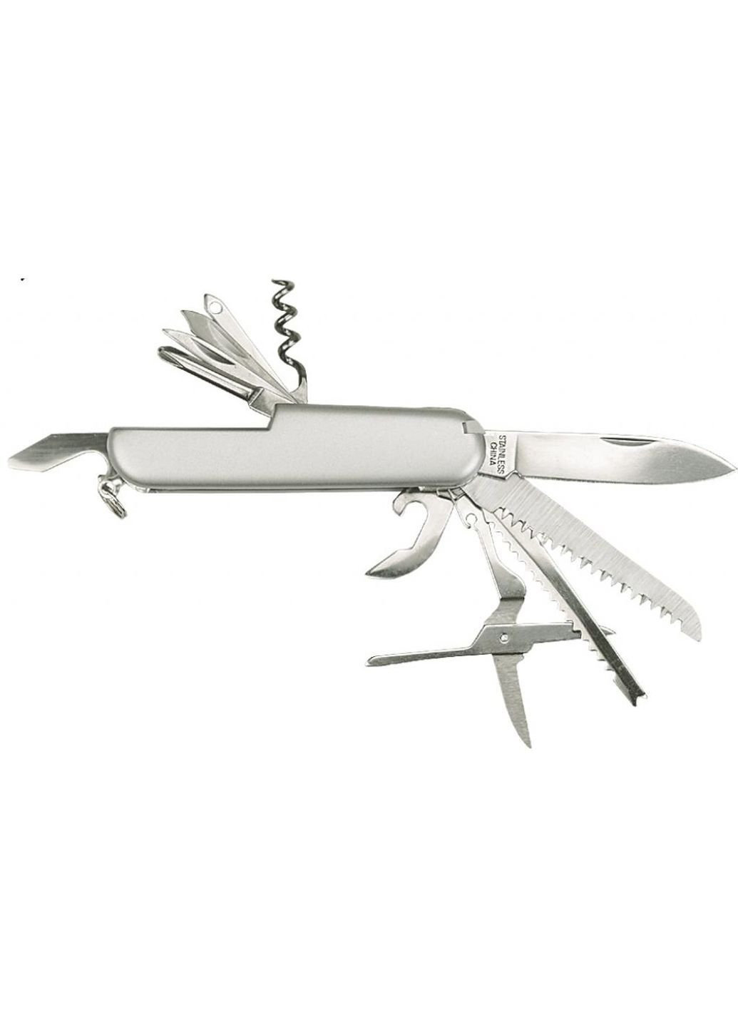 Мультитул перочинний, 11 функцiй, нержавiюча сталь (98Z116) Topex (252418425)
