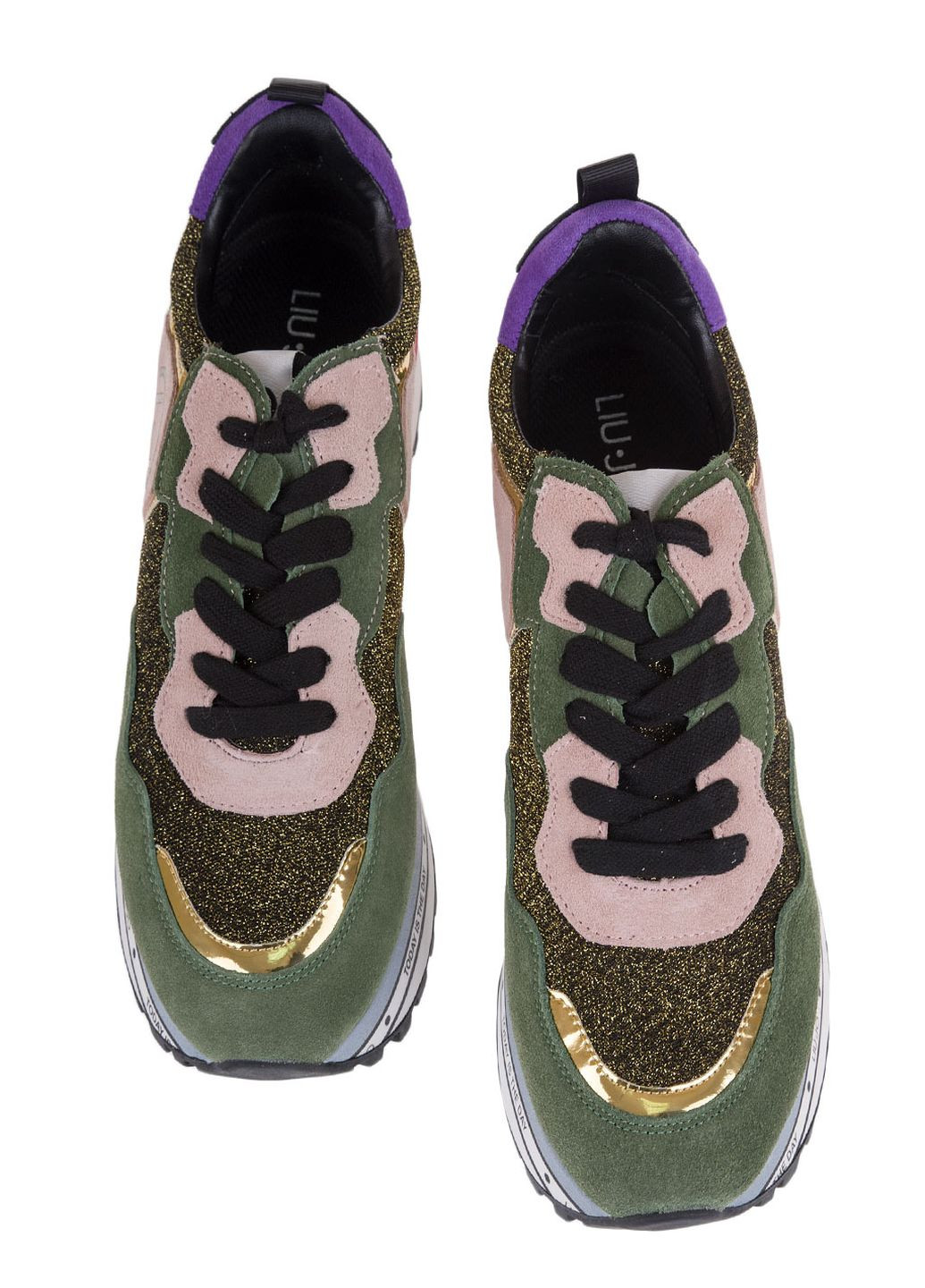 Зеленые зимние кроссовки Liu Jo