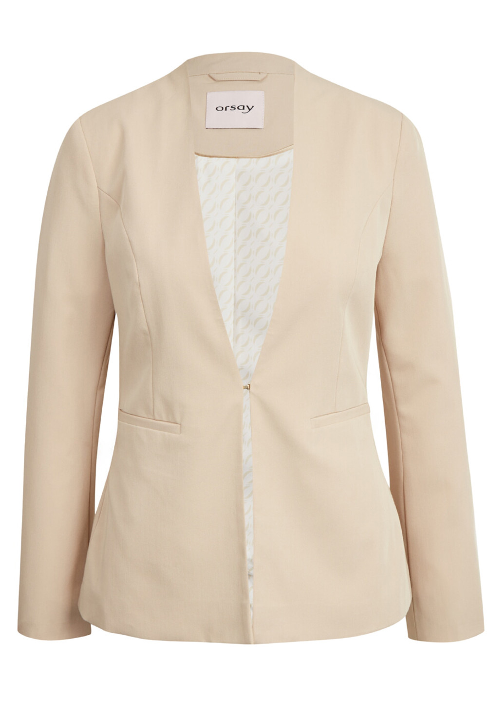 Бежевый женский жакет Orsay однотонный - всесезон