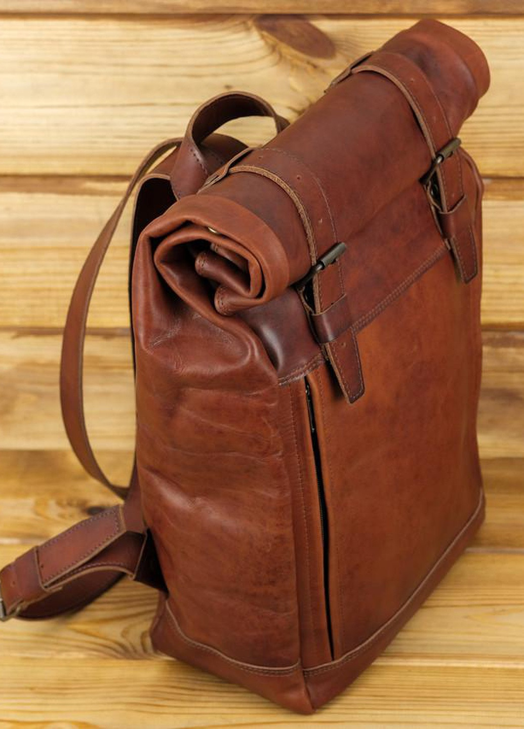 Кожаный мужской рюкзак "Hankle H7" Berty (253861900)