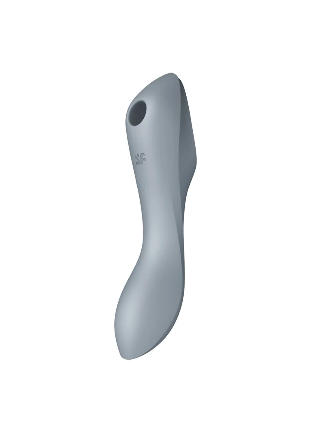 Вакуумний стимулятор із вібрацією Curvy Trinity 3 BlueGrey Satisfyer (254150578)