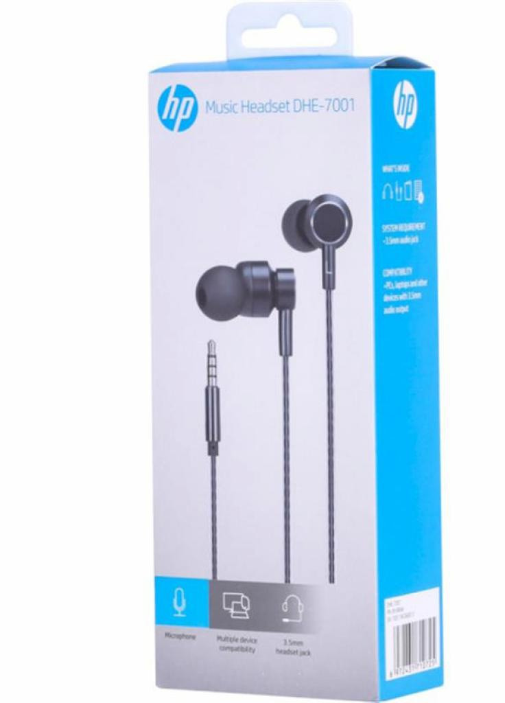 Навушники DHE-7001 Headset Black (DHE-7001) HP (207376989)