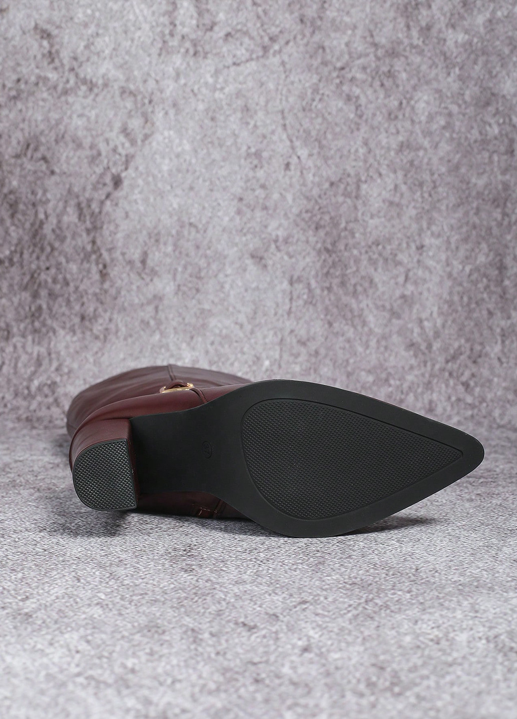 Осенние сапоги ботфорты SHEIN с пряжкой, люверсы