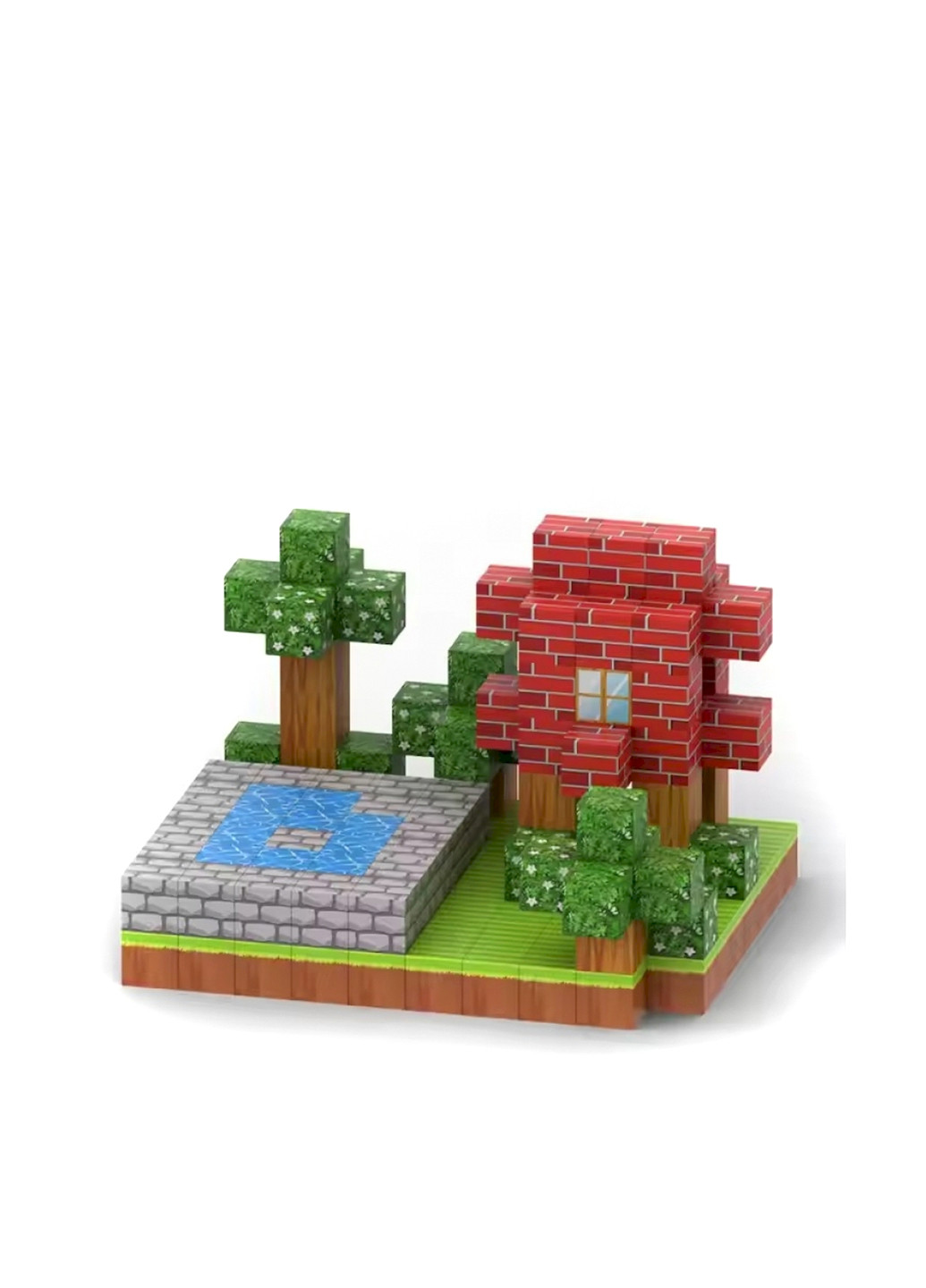 Магнітний конструктор (177 кубиків) Forus (360989715)