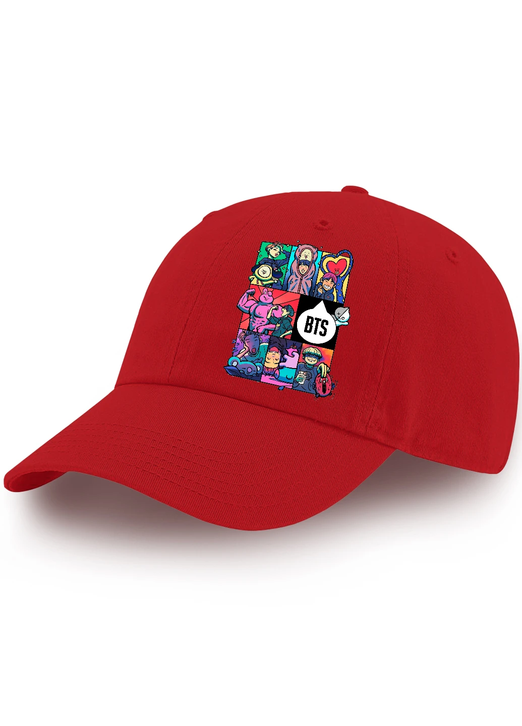 Кепка БТС (BTS) (9273-1078) MobiPrint (216961495)
