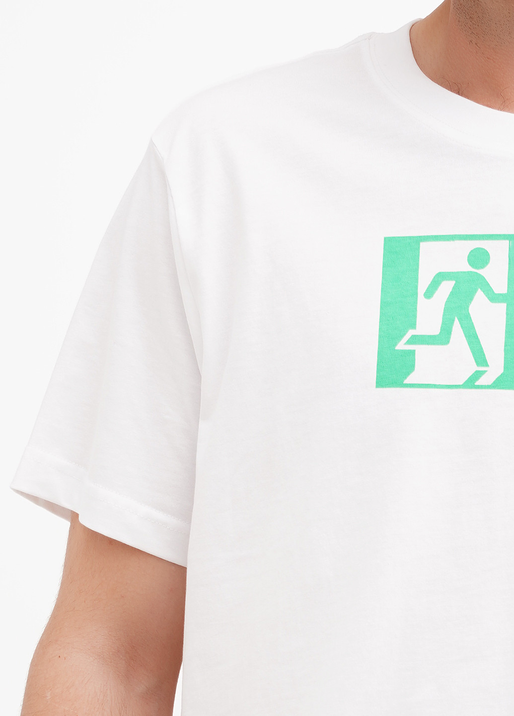 Белая футболка Weekday