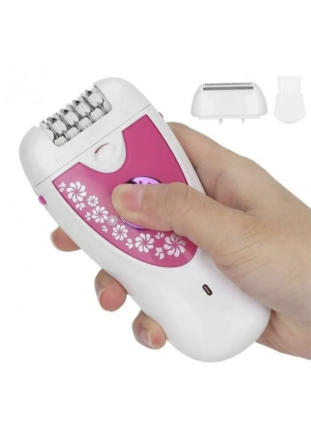 Портативний епілятор V-722 акумуляторний із USB-зарядкою VGR (253636461)