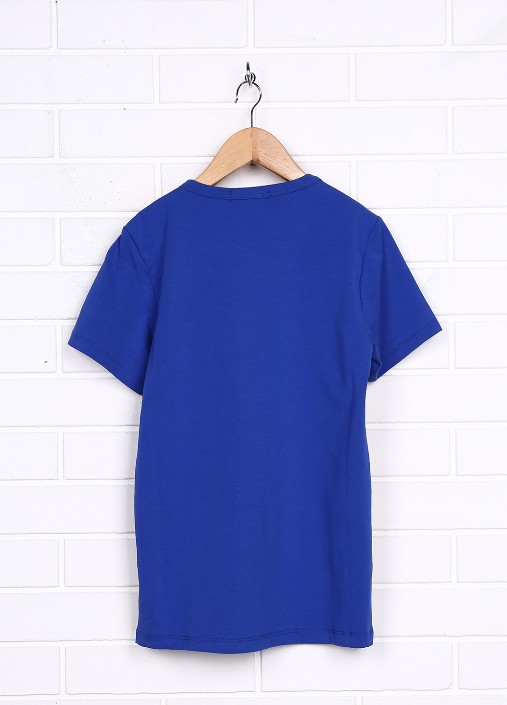 Синяя летняя футболка Guru