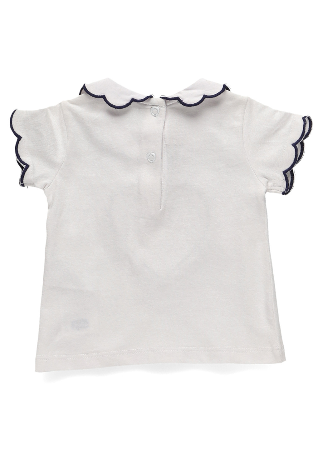 Белая летняя футболка Chicco