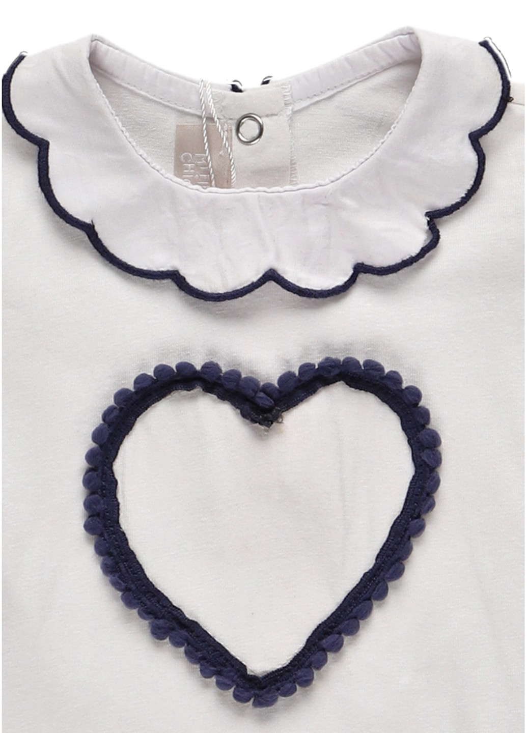 Белая летняя футболка Chicco