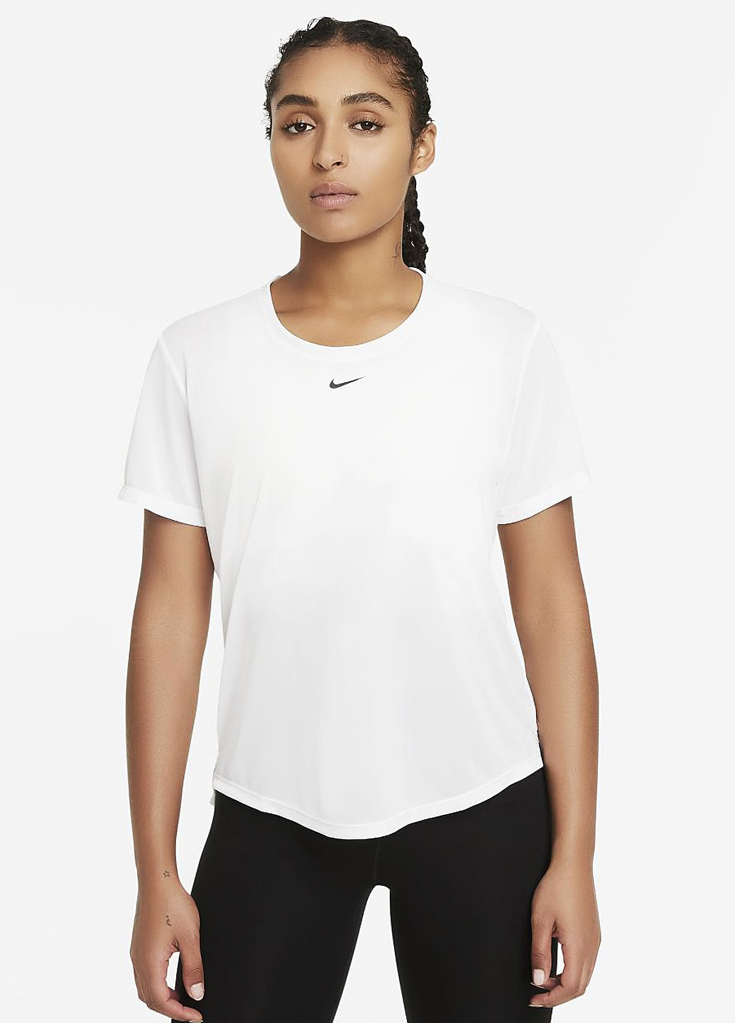 Футболка DD0638-100 Nike Women's Standard-Fit Short-Sleeve Top - (318417446)