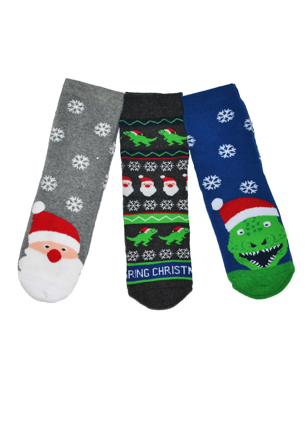 Шкарпетки 3шт. C&A новорічні комбіновані повсякденні