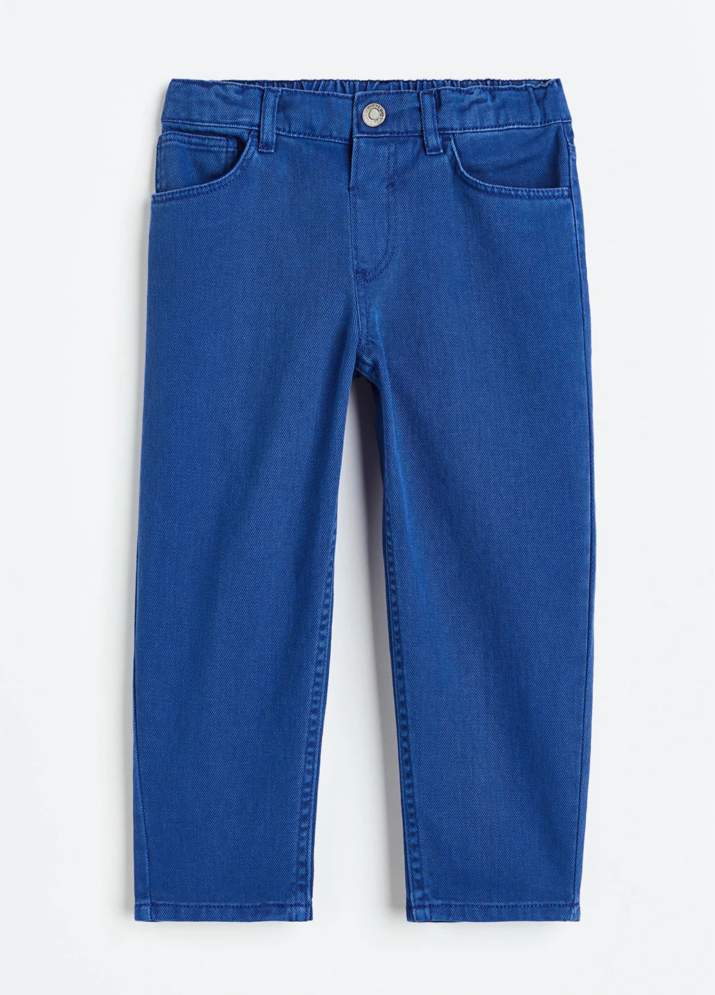 Синие демисезонные прямые джинсы H&M