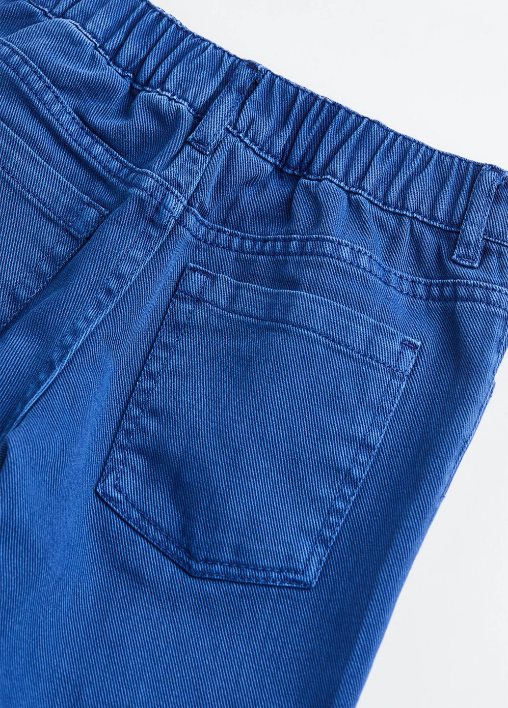 Синие демисезонные прямые джинсы H&M