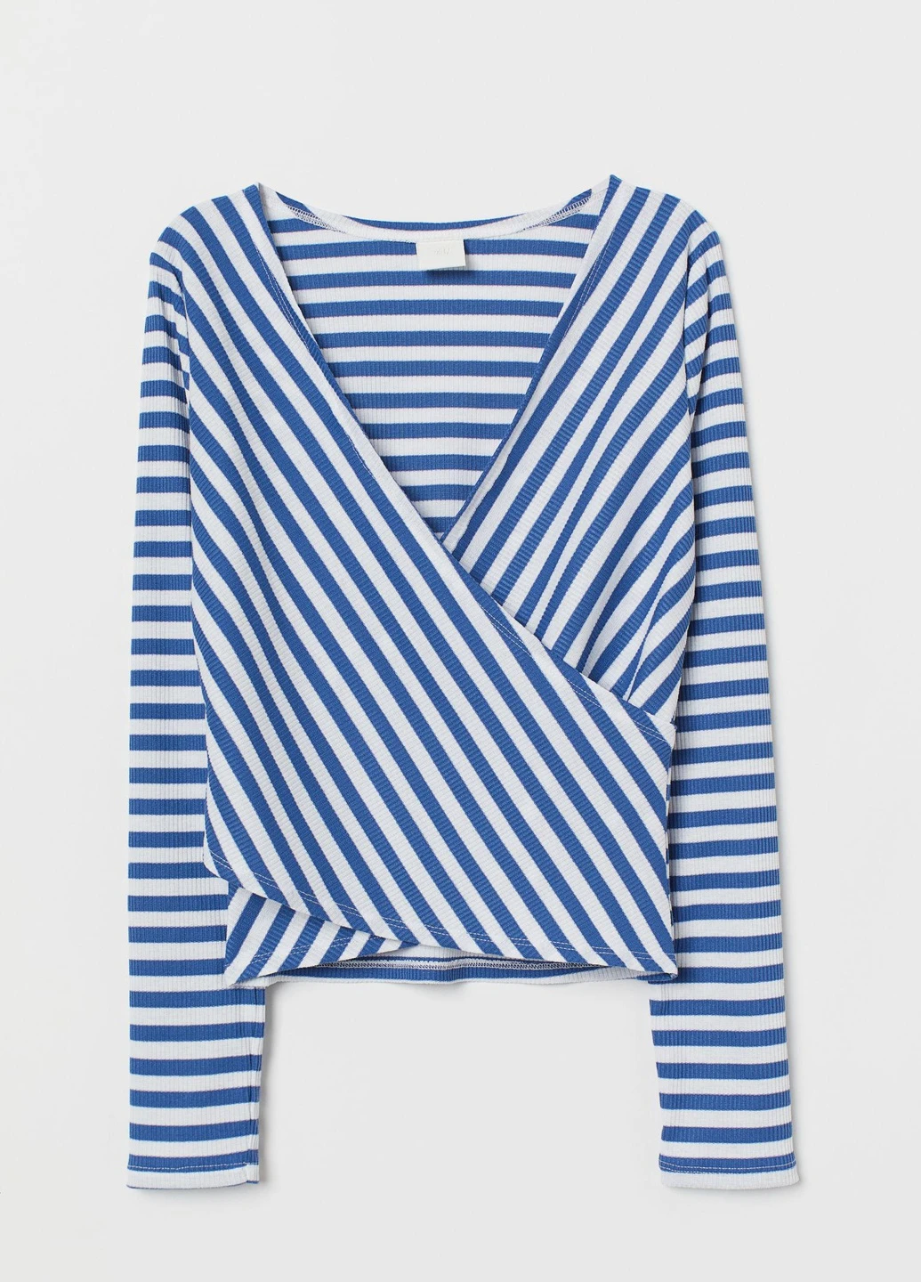 Топ демісезон,синій-білий в смужку, H&M (255192144)