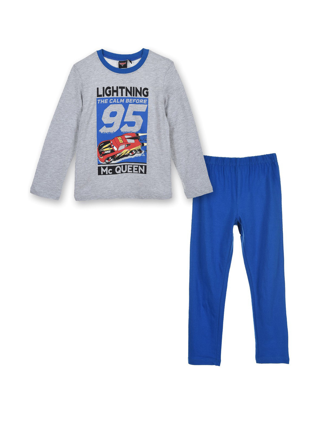 Синяя всесезон пижама (лонгслив, брюки) лонгслив + брюки Disney