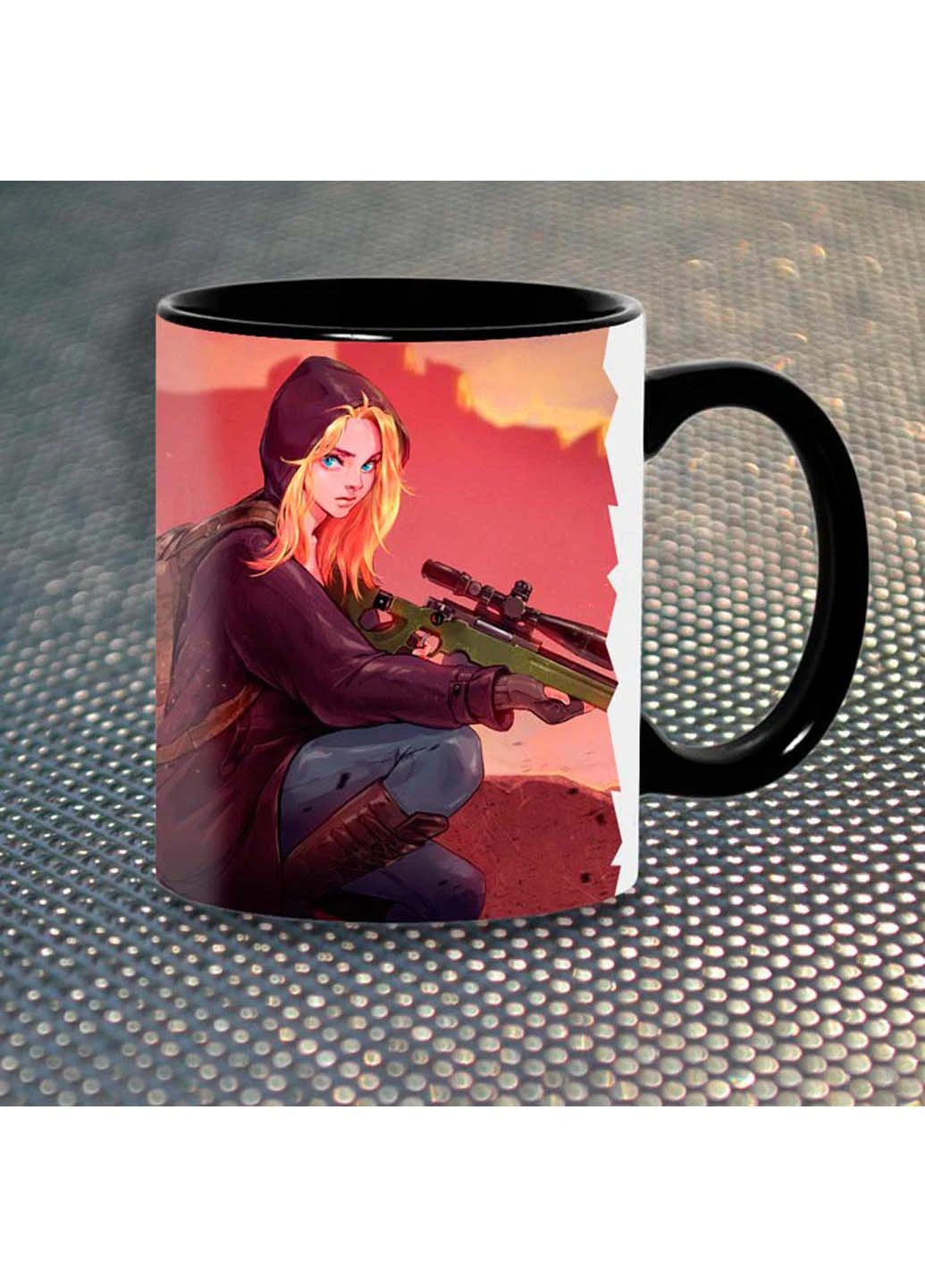 Чашка Gifty Girl Sniper PlayerUnknown's Battlegrounds 330 мл (254914236)