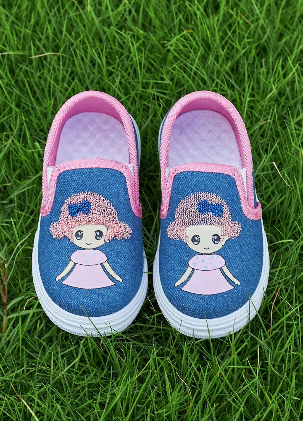 Цветные кроссовки SHEIN без шнурков