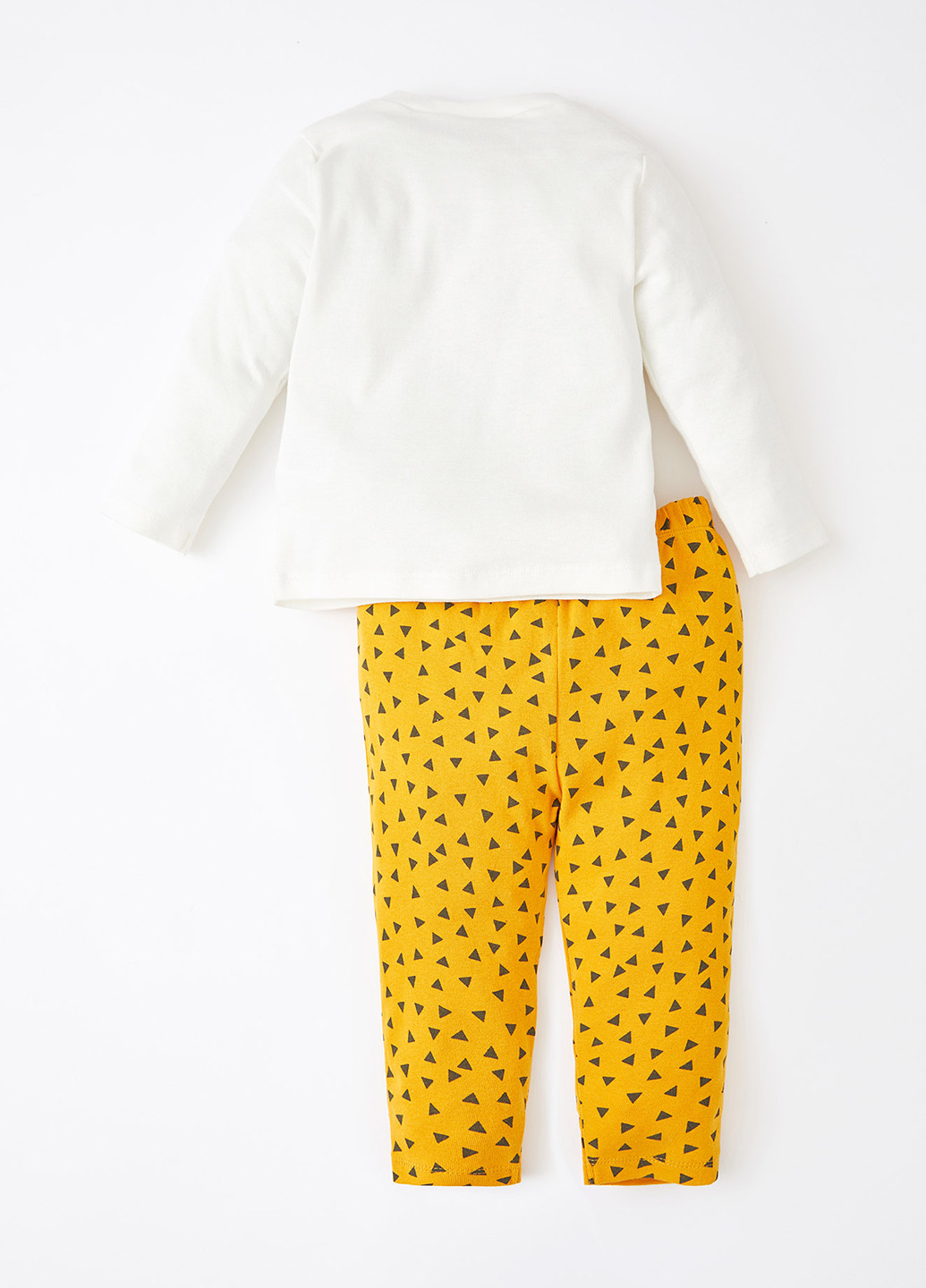 Комбінована всесезон піжама flinstones лонгслив + брюки DeFacto Пижама