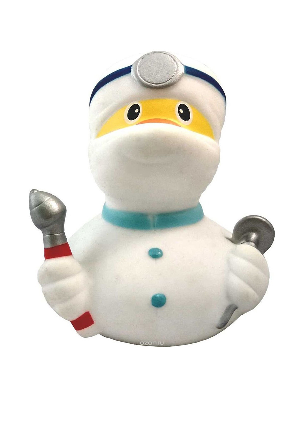 Игрушка для купания Утка Дантист, 8,5x8,5x7,5 см Funny Ducks (250618792)