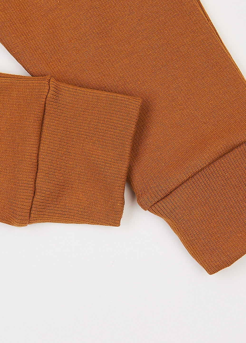 Коричневый демисезонный комплект (лонгслив, брюки) Фламинго