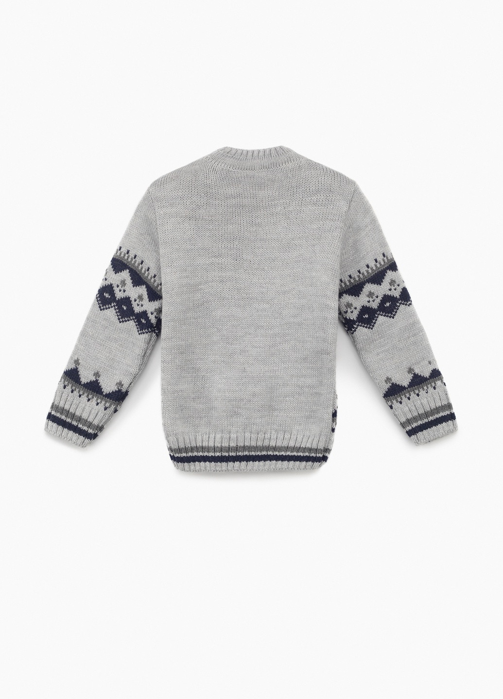 Сірий зимовий светр Safari
