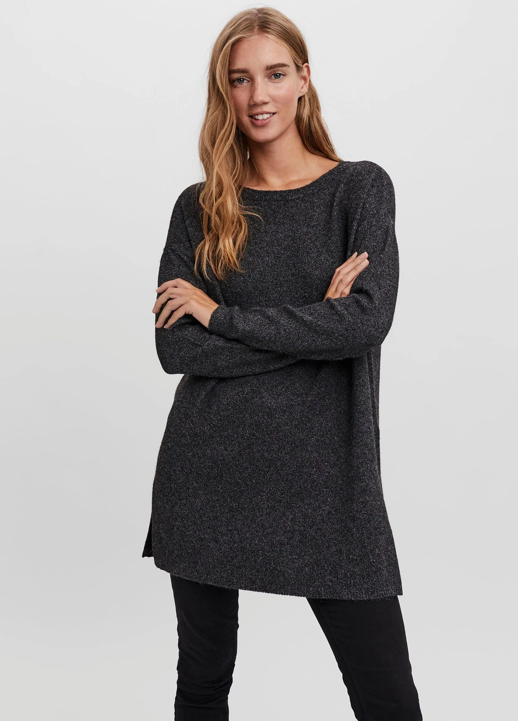 Чорний демісезонний светр Vero Moda