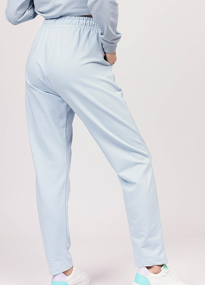 Голубые спортивные демисезонные брюки Yuki