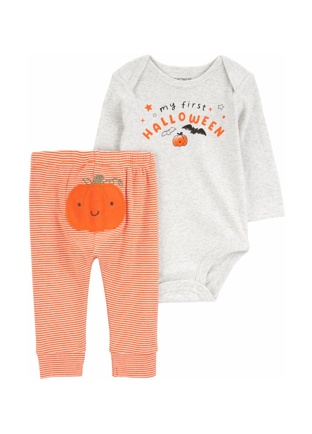 Комбінований демісезонний комплект (боді, штани) Carter's