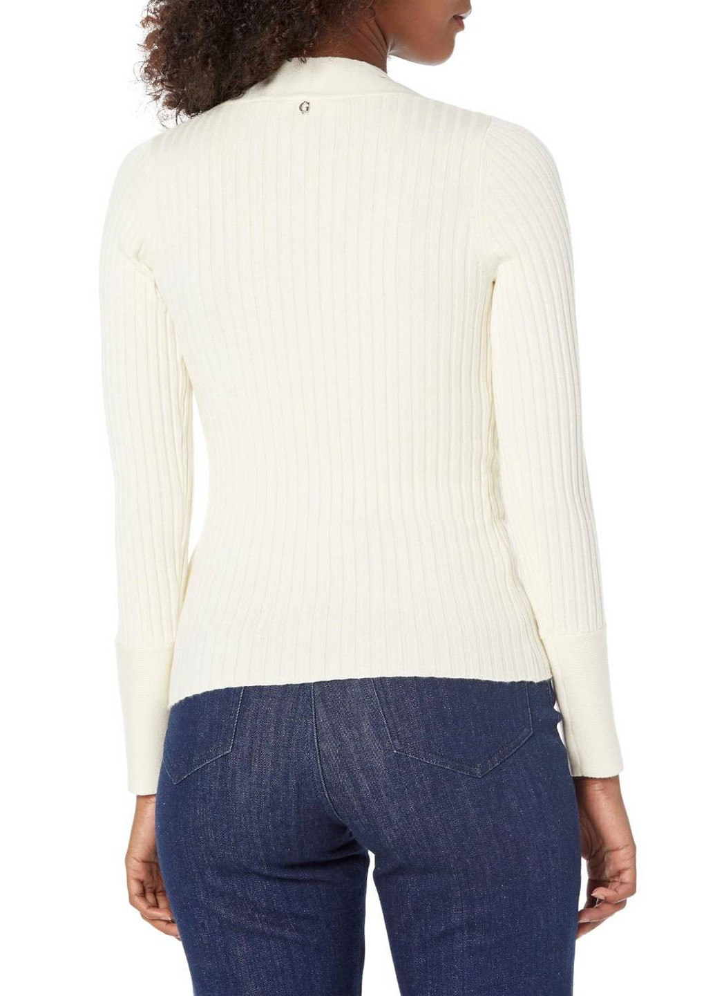 Молочный демисезонный пуловер пуловер Guess