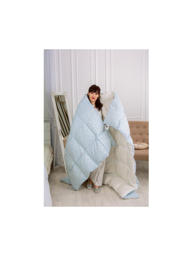 Одеяло пуховое 1837 Bio-Blue 90 пух деми 200x220 см (2200003013467) Mirson (254074701)