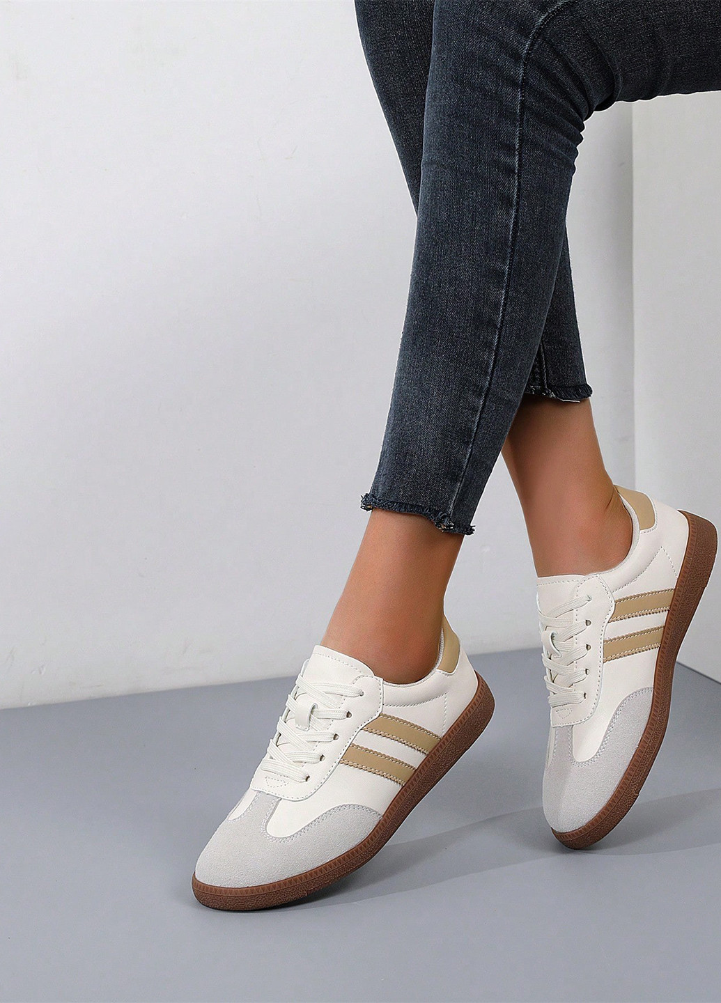 Кросівки SHEIN білі демісезони (325399998)