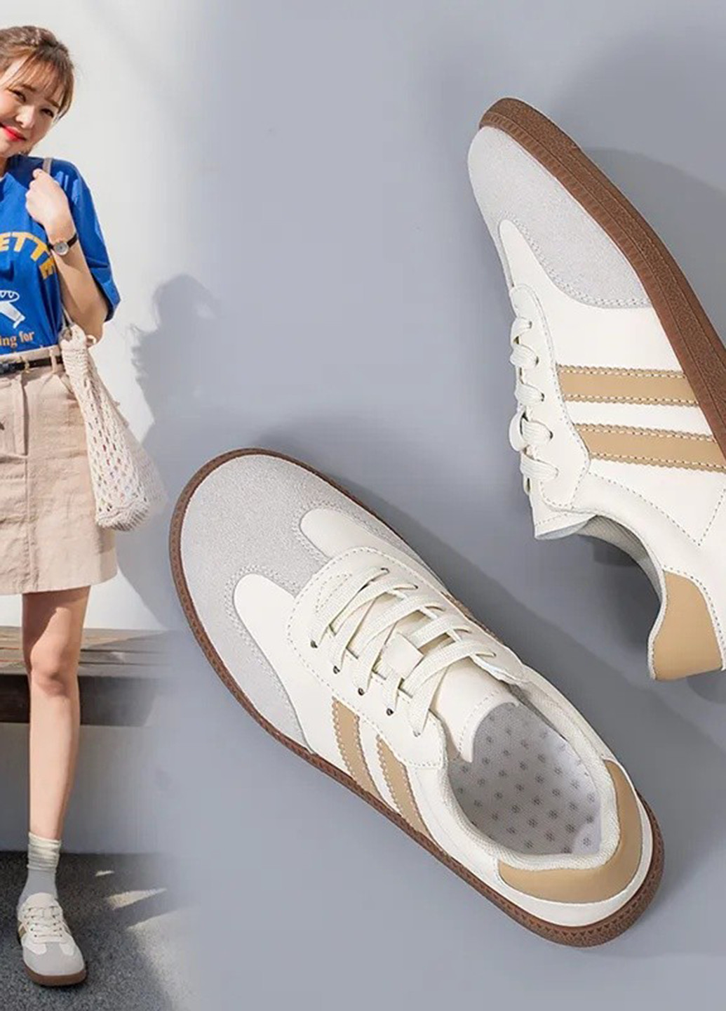 Кросівки SHEIN білі демісезони (325399998)