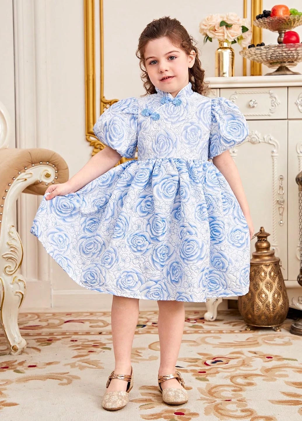 Комбинированное платье SHEIN (327705423)