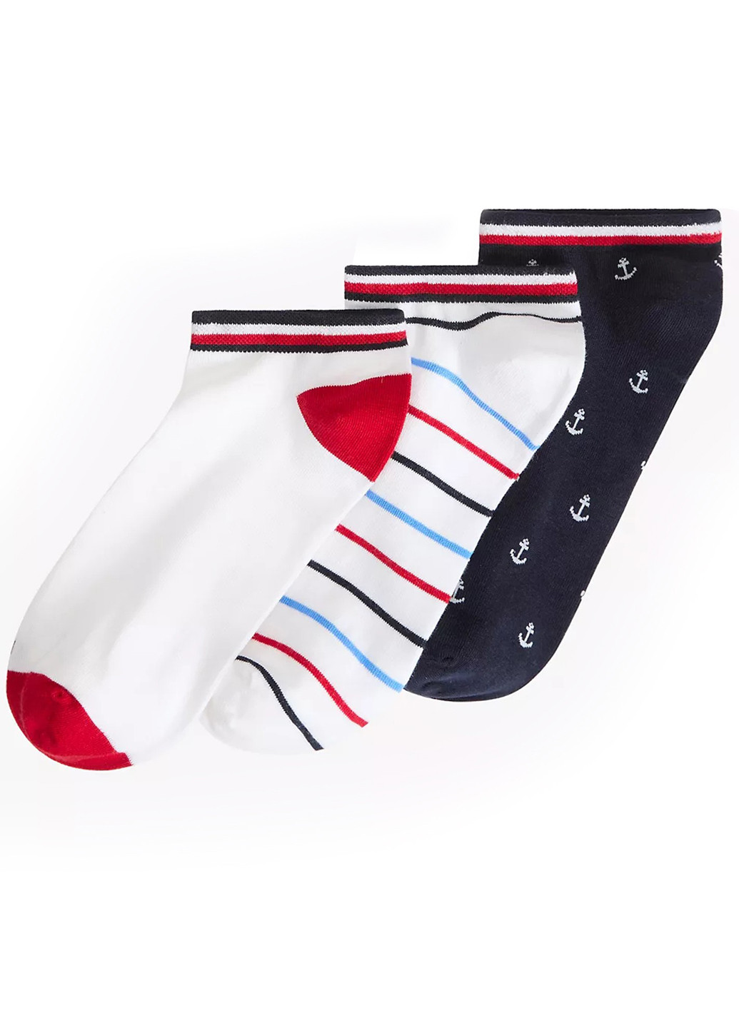 Комбіновані шкарпетки (6 пар) Tommy Hilfiger малюнки (352527540)