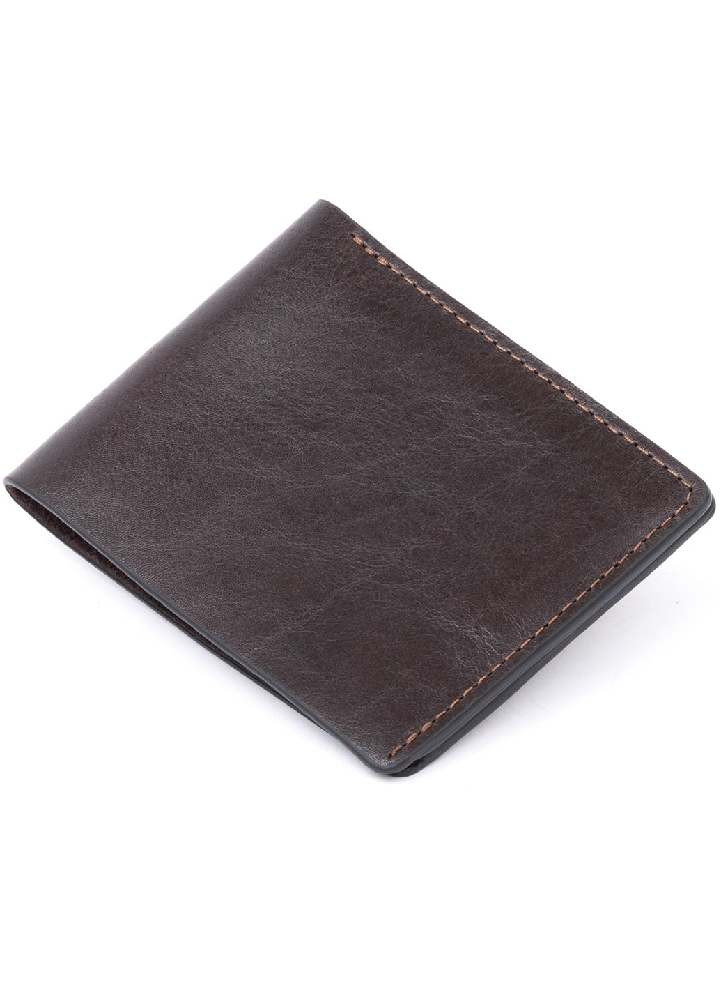 Шкіряний гаманець 9х10х1 см Grande Pelle (253174045)