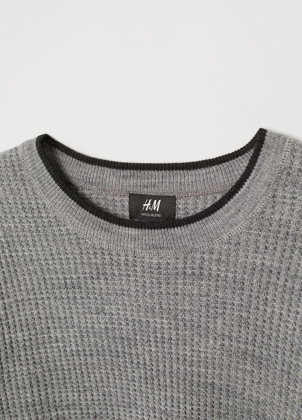 Серый джемпер,сірий, H&M
