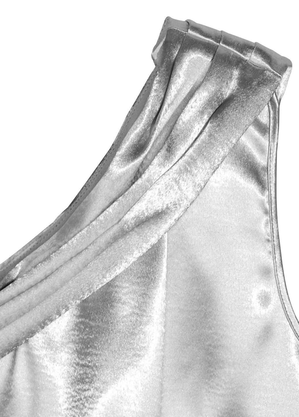 Серебряная демисезонная блуза H&M