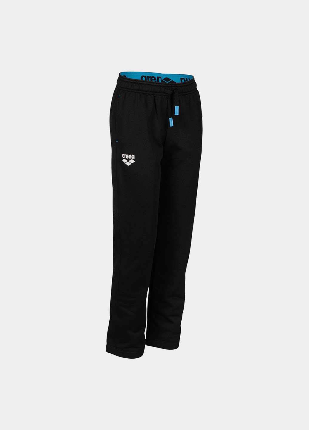 Черные спортивные демисезонные прямые брюки Arena